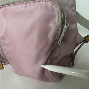 Prada Nylon Tessuto Leather Backpack - Lilac